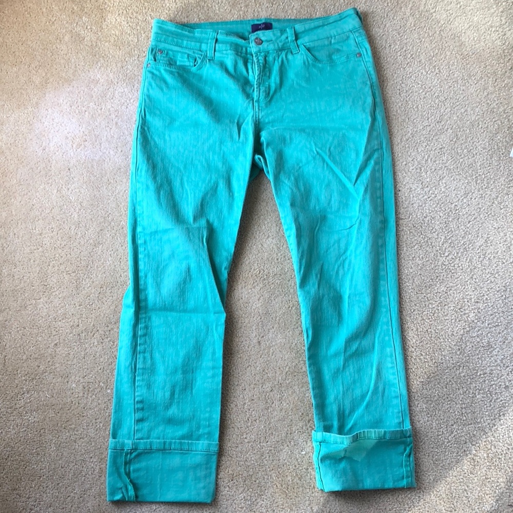 NYD Green Skinny Jeans